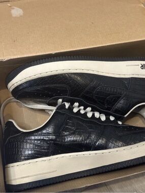 NIKE AIR FORCE 1 HTM CROC SZ 9 BRAND NEW *RARE*